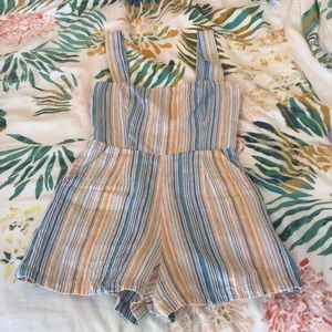 Linen Reformation Romper